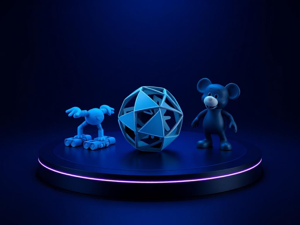 Toys — printable 3D models including Articulated toy، Puzzle object، Character