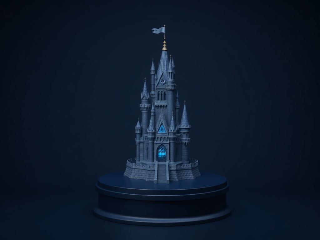 Highkeep Fantasy Castle — Statues 3D model preview