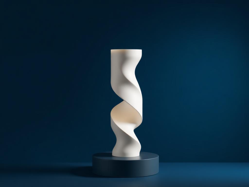 Helix Twisted Vase — Vases 3D model preview